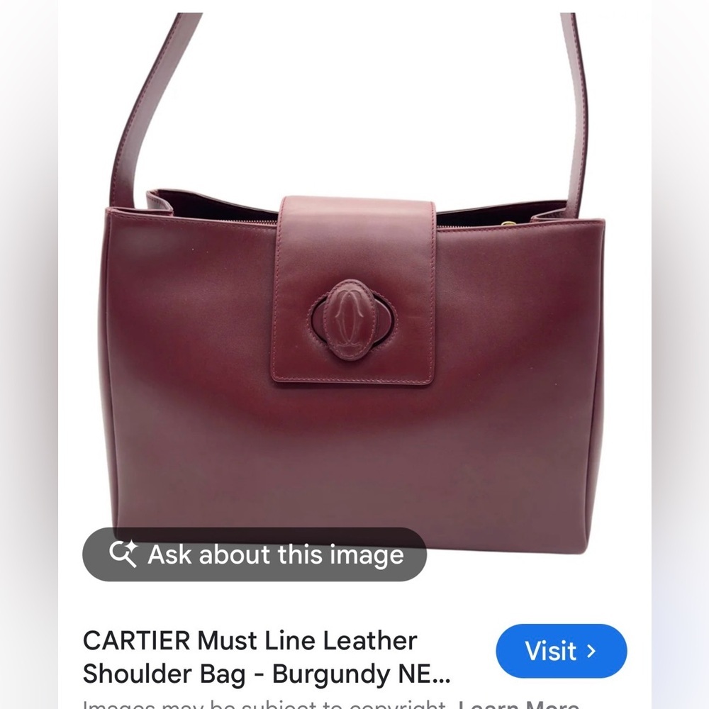 Artisans Alaska MC MASCOT Red Natural Cowhide Leather Bag - Picture 15 of 15